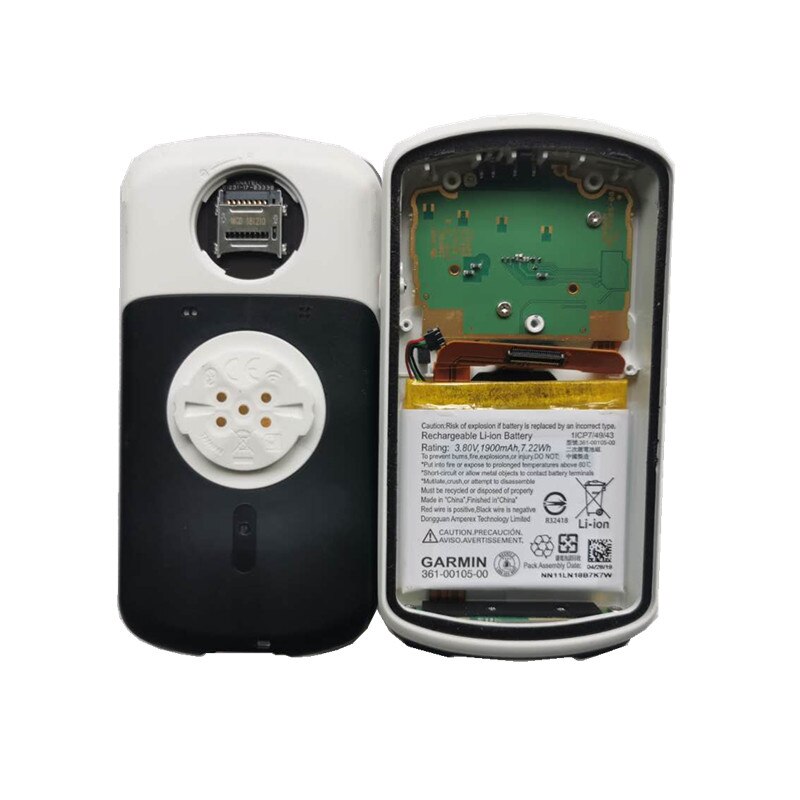 Garmin EDGE 1030/1000/820/130 GPS navigation sans fil vélo équitation ordinateur équitation ordinateur seulement couverture arrière avec batterie: EDGE 1030 1PC