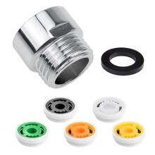 7pcs/Set Shower Flow Reducer Limiter Set G1/2 Adapter Shower Head Water Saving Valve With Washer Bathroom Accessories