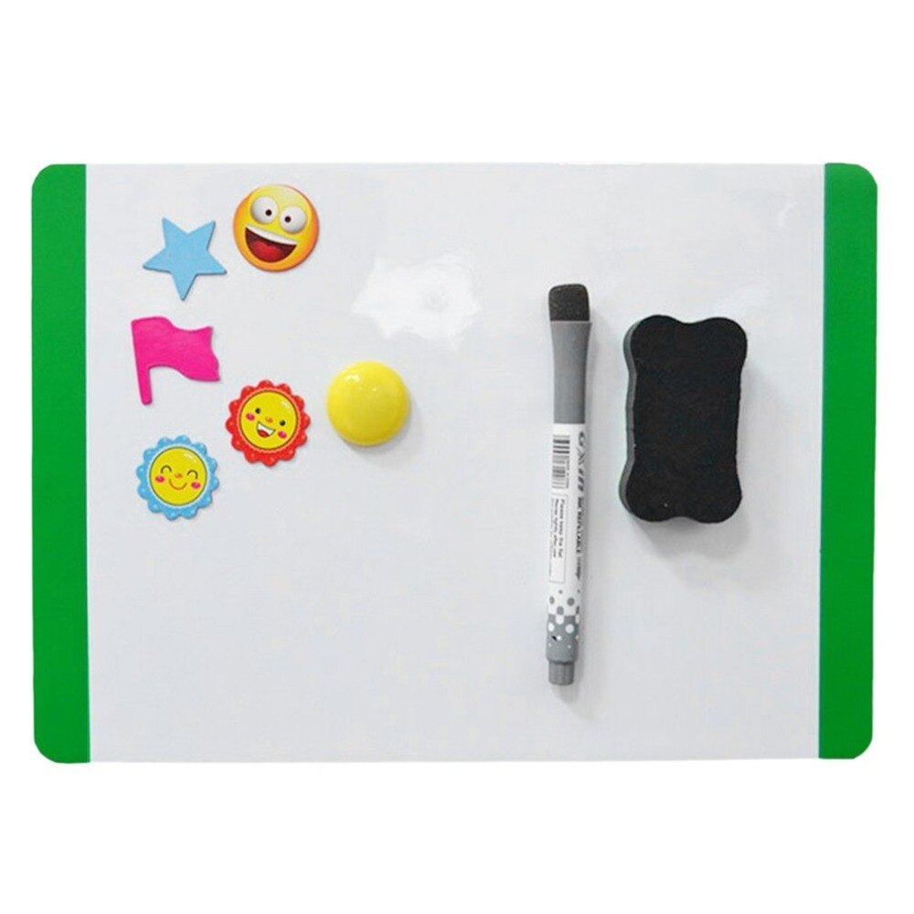 Magnetische A4 Whiteboard Waterdichte Zachte Marge Flexibele Mini Whiteboard Innovatieve Voor Koelkast Memo Pad voor Nemen Notities