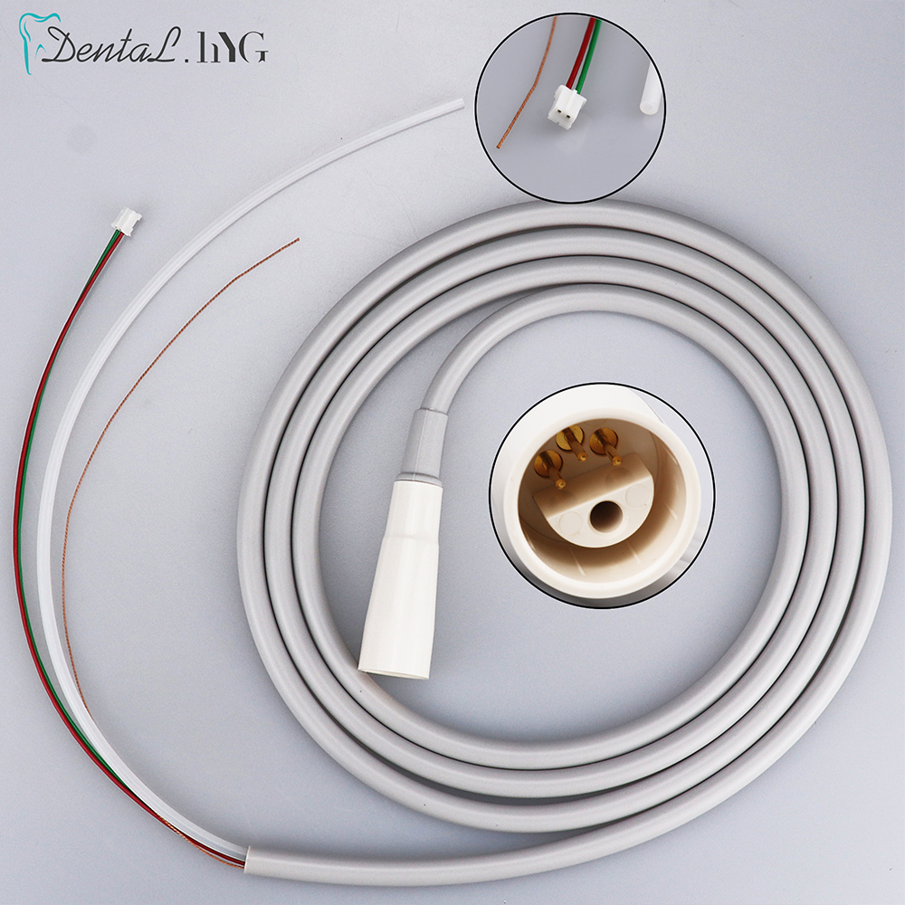 Dental Ultrasonic Scaler Tube Hose Cable Connecting Tube Detachable for EMS for WOODPECKER for VRN for DTE SATELEC Handpiece: GRAY