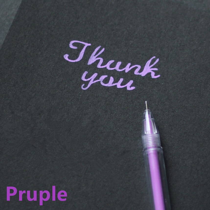 1 Piece Fluorescent Pen Cute Creativity Highlighter Pen Journal Pens Kawaii Art Supplies: Purple
