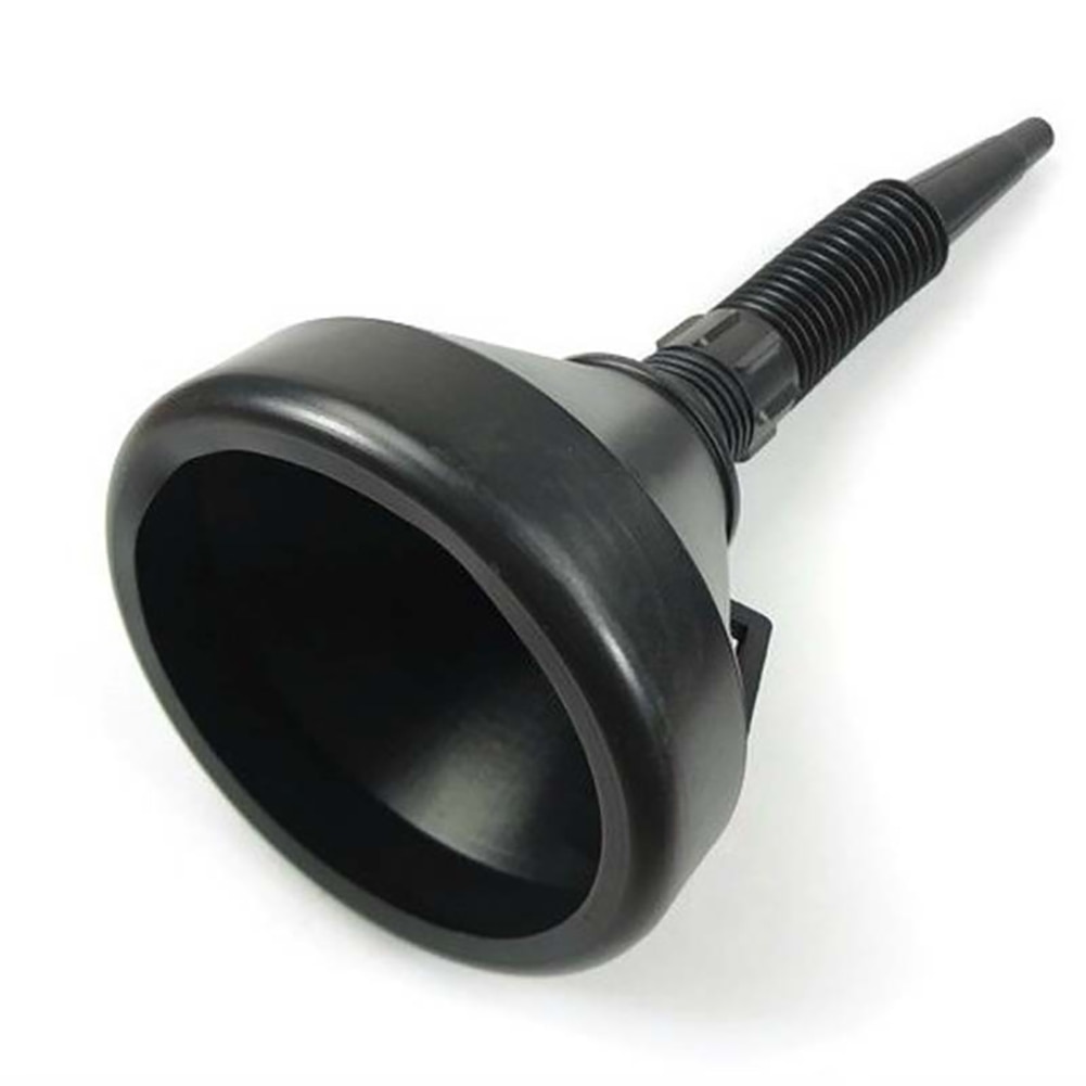 Filling Funnel Set, Spout Flexible Wide Car Fuel Funnel Fuel Funnel with Handle Large Plastic Funnel Car Petrol Filter Funnel: Default Title