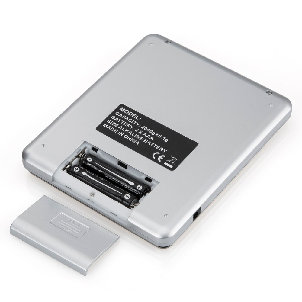 Báscula electrónica portátil para alimentos 3000g/0,1g, para joyería de cocina, Digital, 500g, 0,01