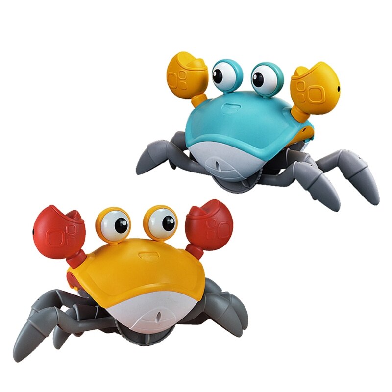Mini crabe électrique drôle, nouveauté, musique dansante, fournitures créatives pour soulager l&#39;ennui des enfants