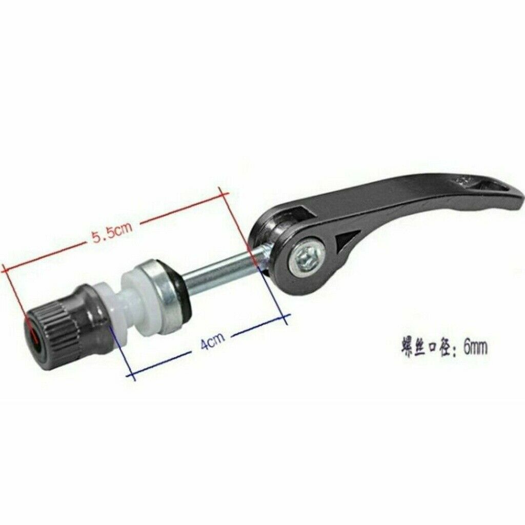 Road Bike MTB Bike Bicycle Quick Release Seat Post Seatpost Clamp Bolt Binder Skewer Red/Black/Silver