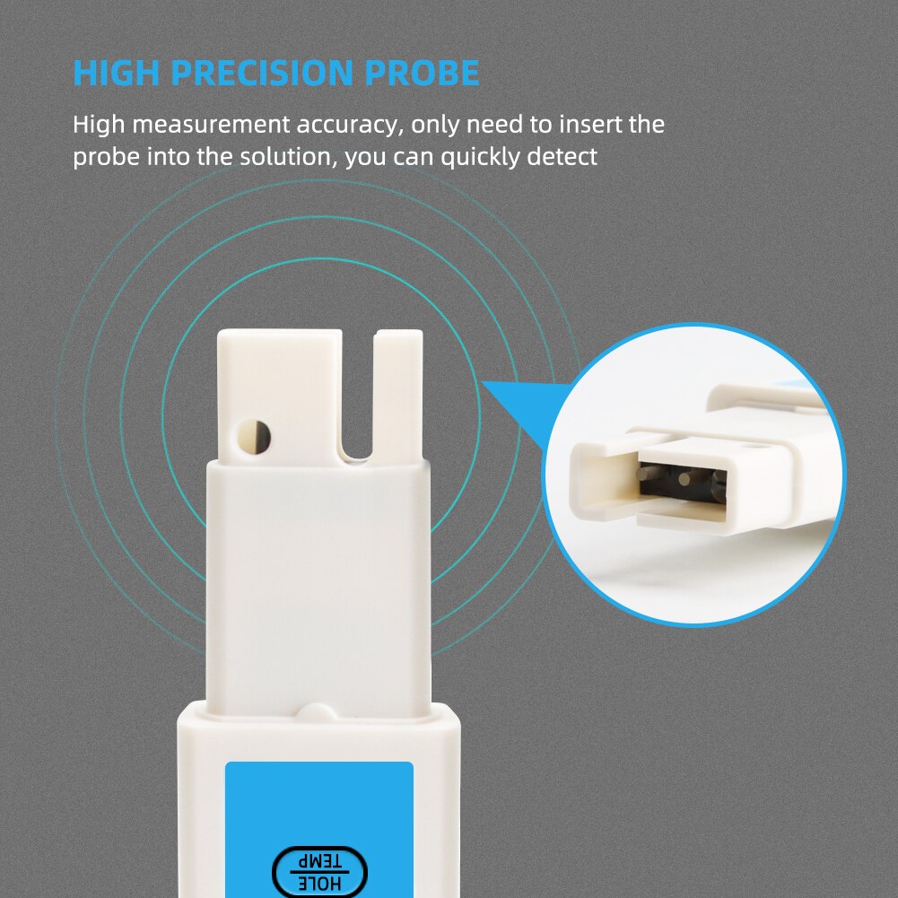 Multifunction Temp Humidity TDS EC Meter BlueTooth Digital Water Tester APP Online Smart Monitor for Aquarium Laboratory