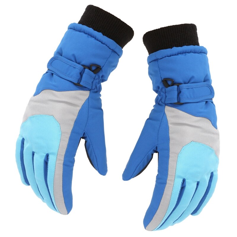 Kids Child Winter Thicken Warm Mountain Snowboard Ski Gloves Waterproof Mittens: 4