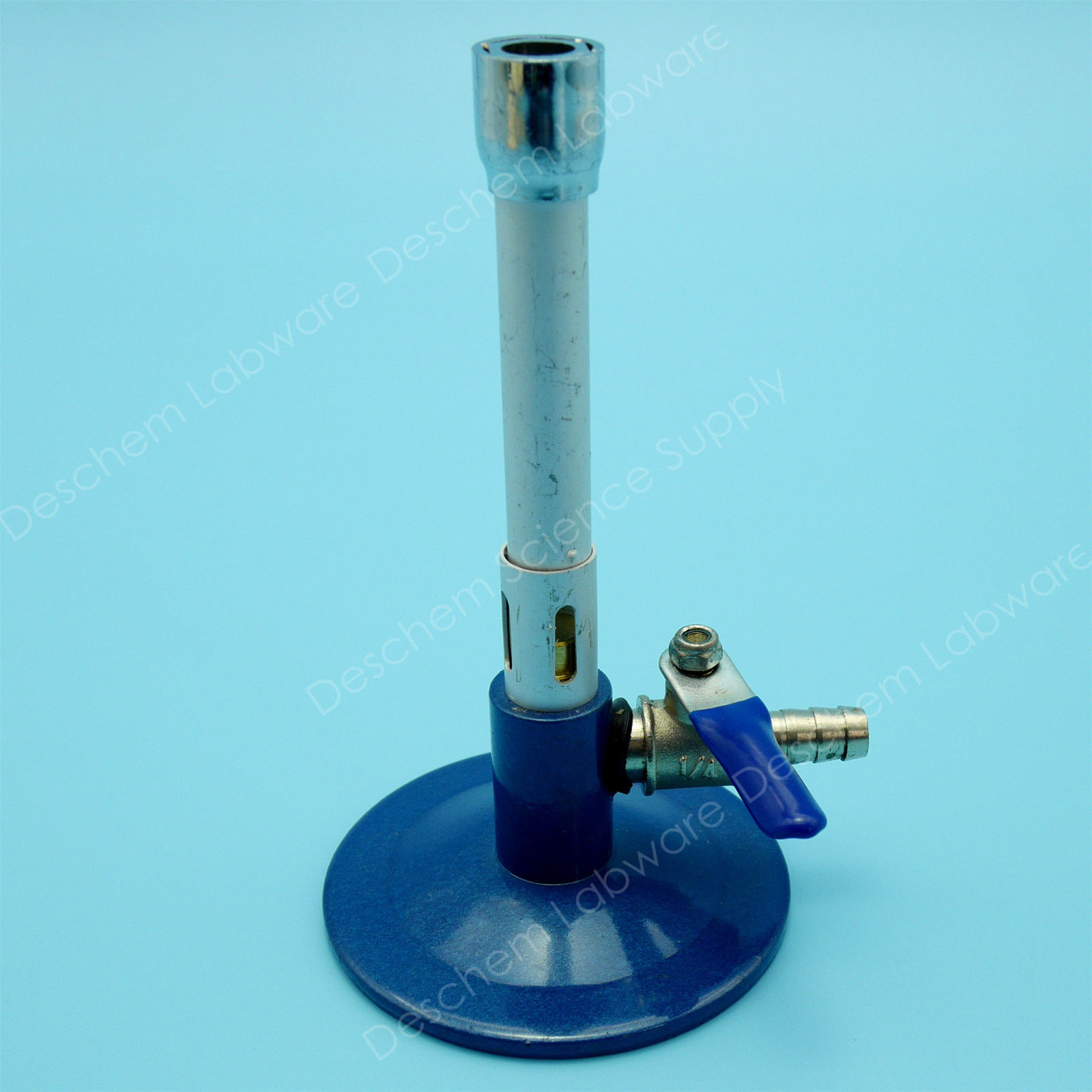 Deschem Laboratory Bunsen Burner Adjustable With Stopcock