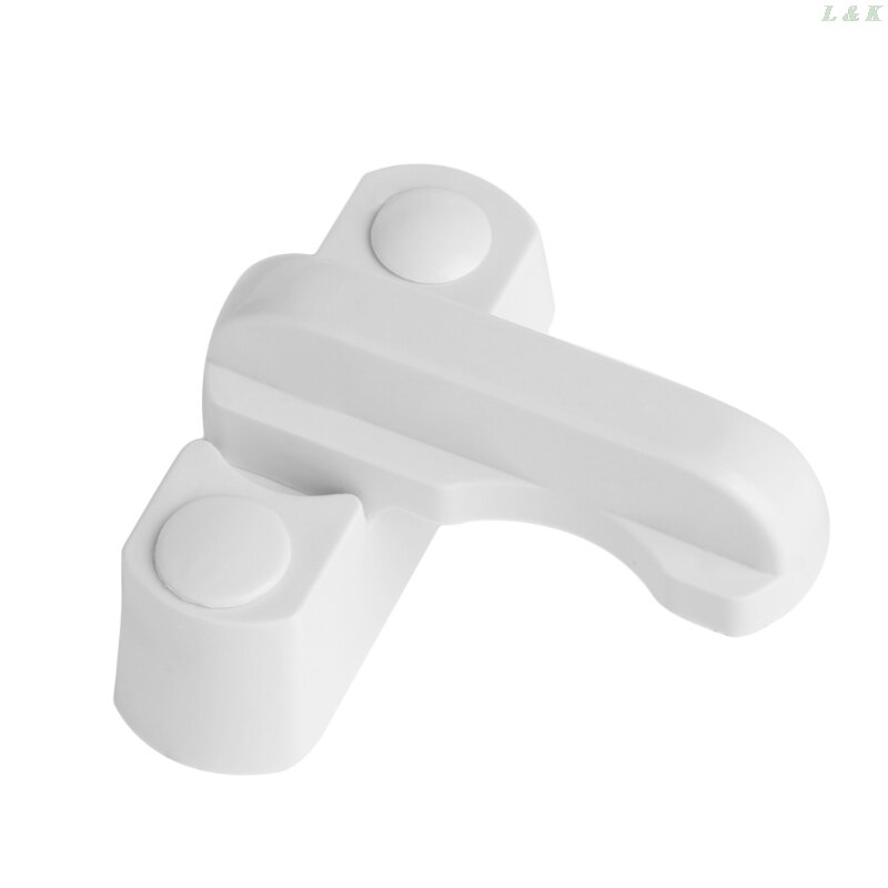 Plastic Child Safe Security Window Door Sash Lock Safety Lever Handle Sweep Latch