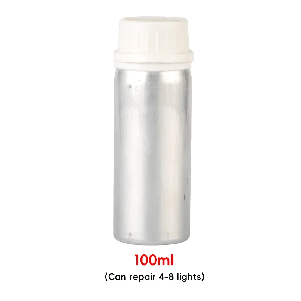 Car Headlights Renovation Polishing Kit Headlight Restoration Kit Workshop Automotive Care Tools Liquid Polymer Headlights: Orange