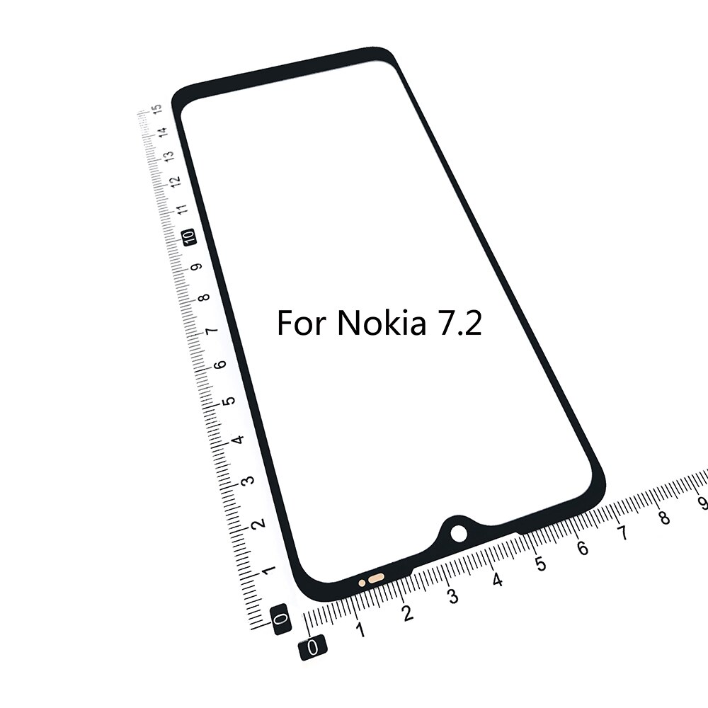 5.5'' (No Mobile Touch Screen) Outer Glass For Nokia 1 Plus 2.1 2.3 3.1 Plus 5.3 6.1 6.2 7.2 Front Glass Panel cover Replacement