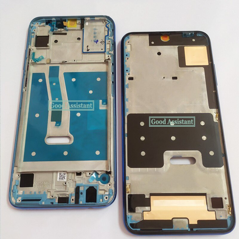 Para Huawei Honor HRY-AL00T 20i/Honor 20 Lite Frente Faceplate Quadro Frente quadro Habitação Chassis Placa Moldura do Ecrã LCD