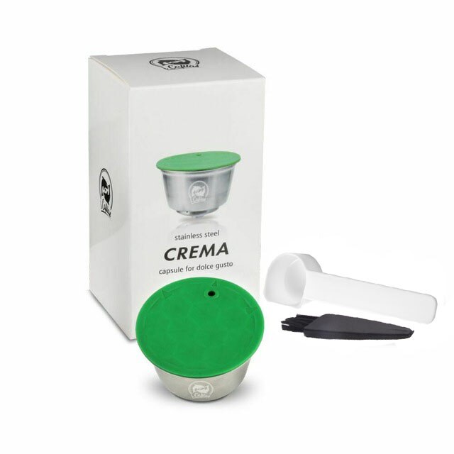 Cápsula de café reutilizable para Nescafé Dolce Gusto, cápsula de filtro de café de acero inoxidable para Circolo y Mini máquina de café: 1Metal