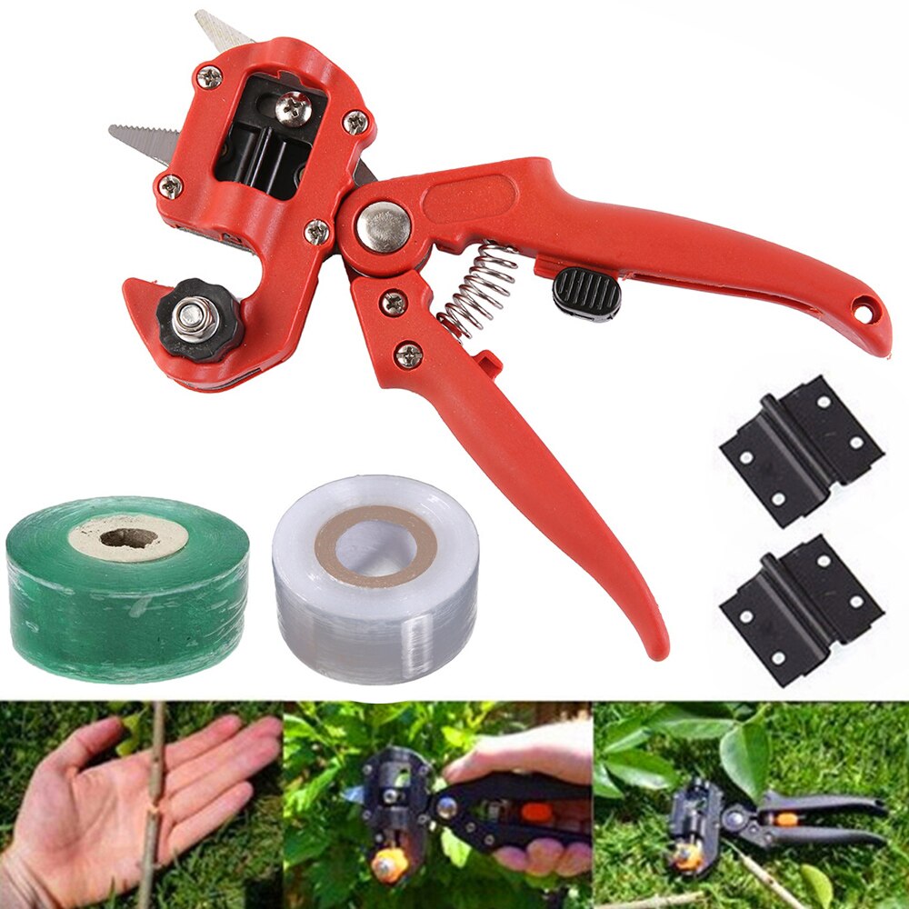 Portable Grafting Shear Fruit Tree Foliage Trimming Scissors Gardening Cutting Tool With Film