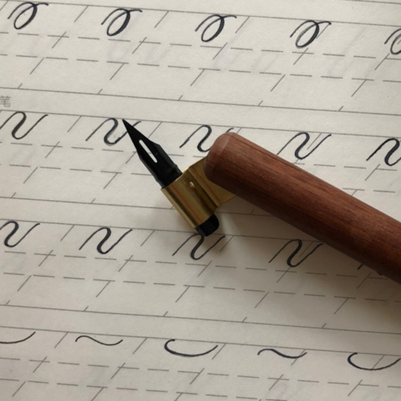 Oblique Calligraphy Pen Nib for Dip Pen English Copperplate Script Dip Pen Nib