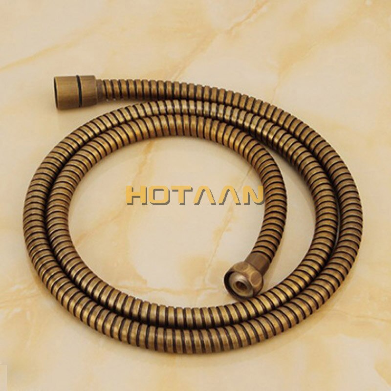 Antique Brass Hand shower sets solid brass hand shower +1.5M shower hose pipe