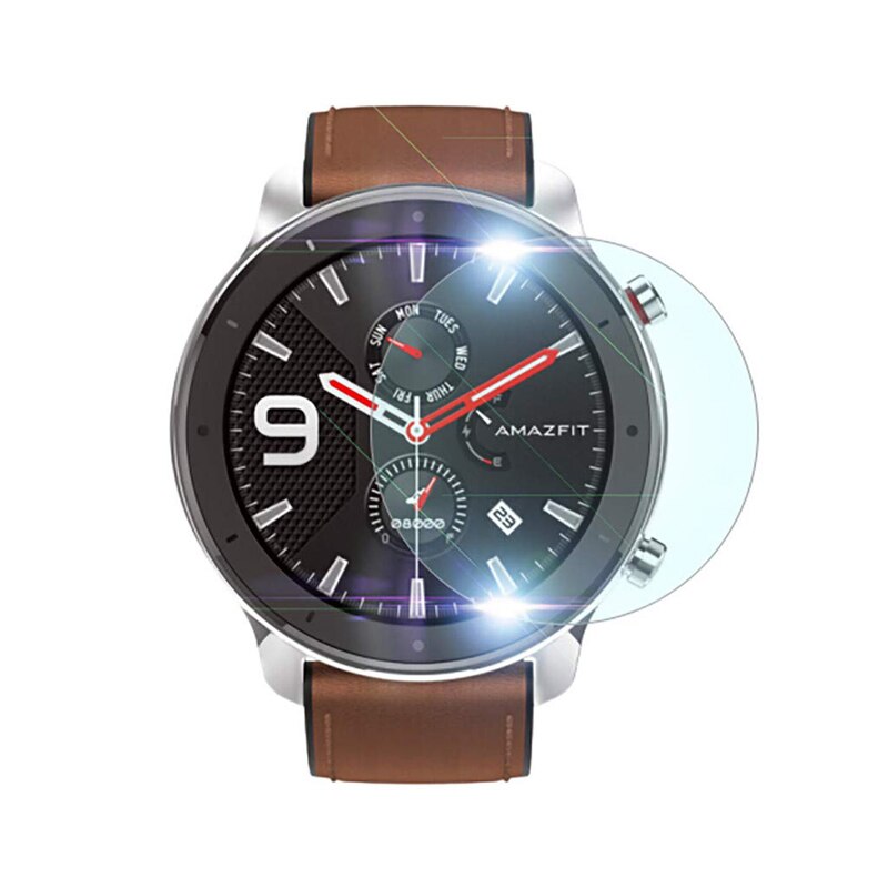 X-Dision [2 Pacchi] HD Proteggi Schermo Compatibile con Garmin Forerunner 935, 0,26mm HD Screen Protector, 9H Protezione in Vetro Temperato, Anti- graffio, più Protezione