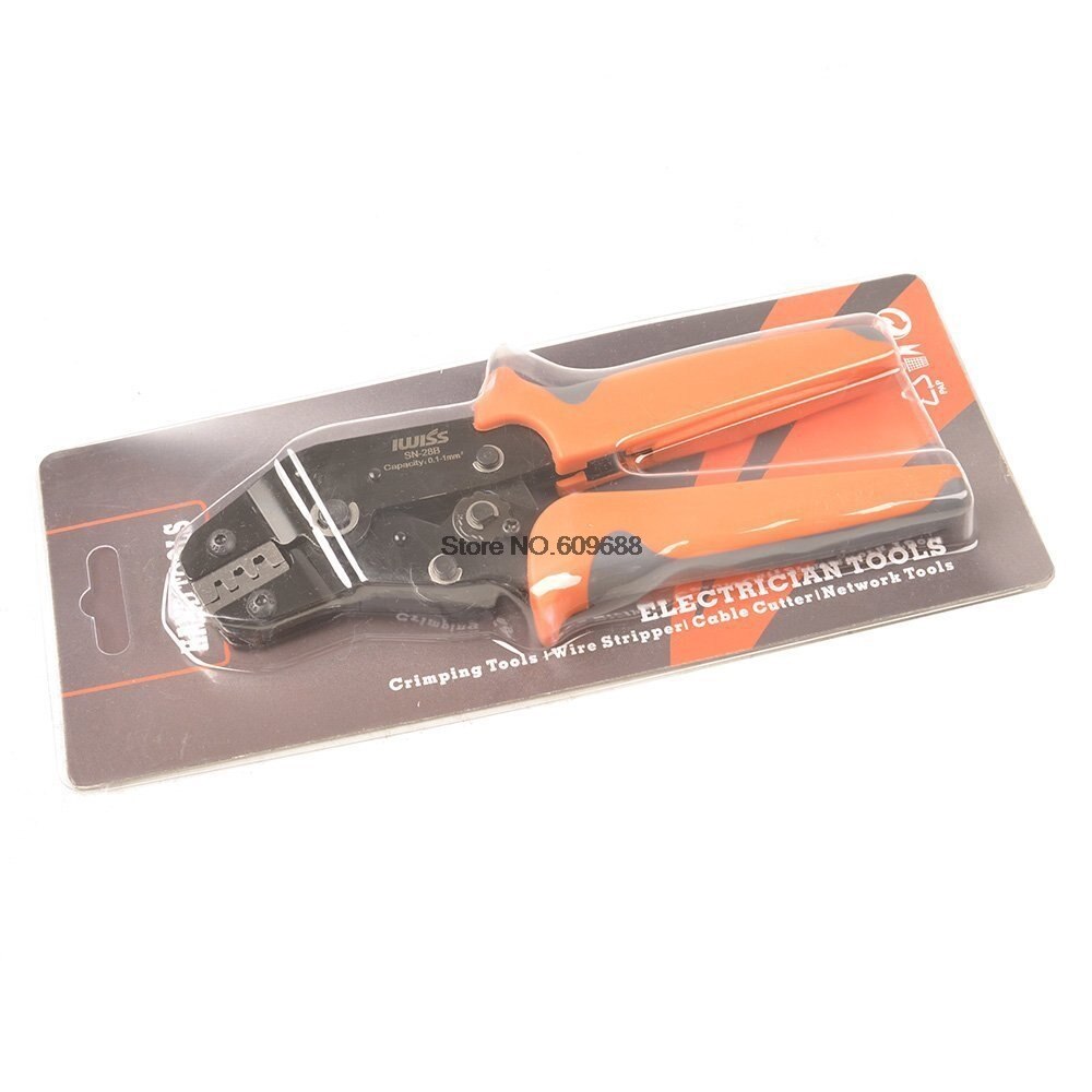 IWISS SN Series Ratchet Crimping tool Dupont XH2.54 ,PH2.0 2510 terminal Crimping Pliers Electrical SN-11011 SN-02C SN-06WFL