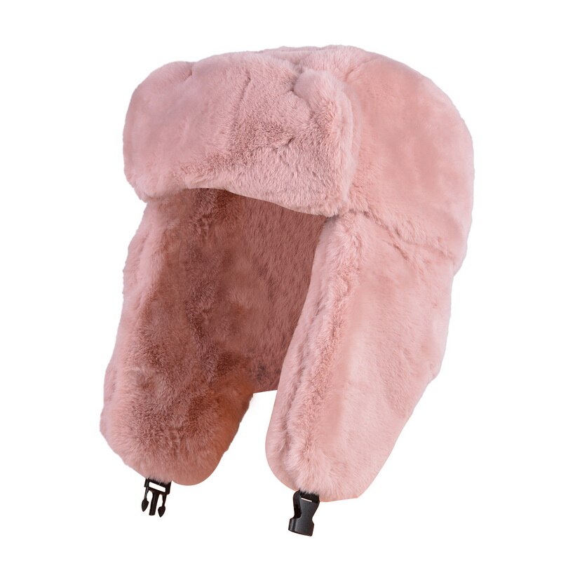 Outdoor winter muts sjaal set dames heren warme zachte mutsen oor mutsen met sjaal russische oesjanka mutsen sneeuwmutsen: Hoedbonenpasta