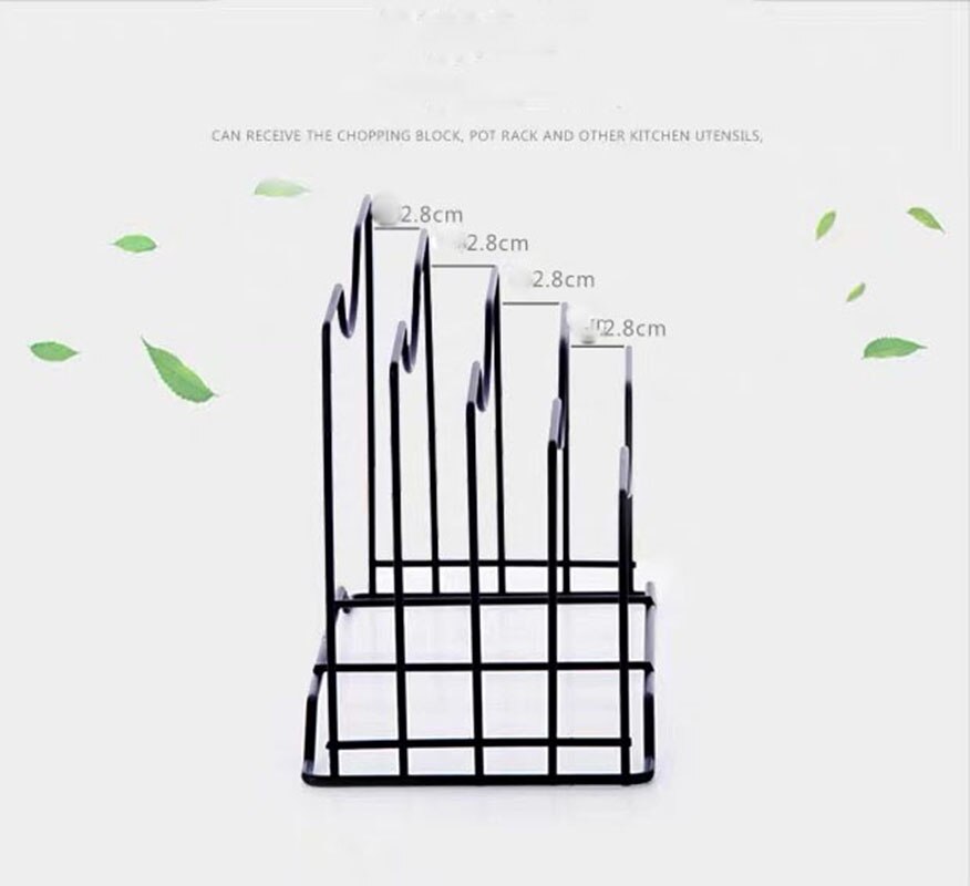 Cutting Board Holder Stand Put Things In Order Shelf Kitchenware