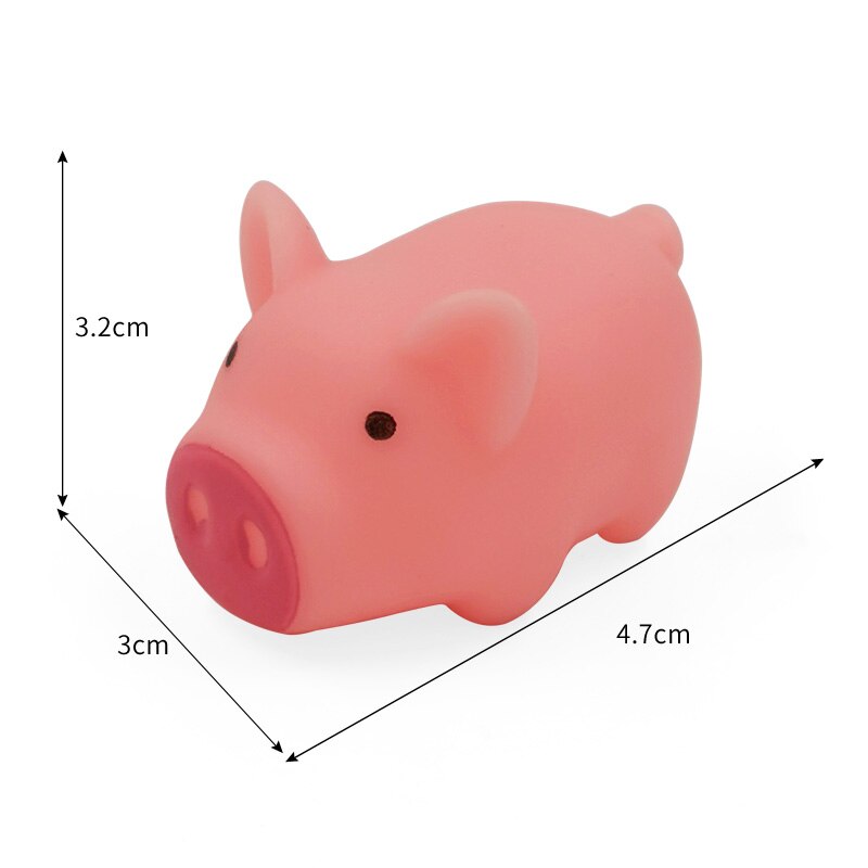 Anti Bite Dog Toys Simulation Vegetable Drumstick Toy Puppy Pet Play Chew Toys Squeaky Toys For Dogs Cats Pets Supplies: 1 pc piggy