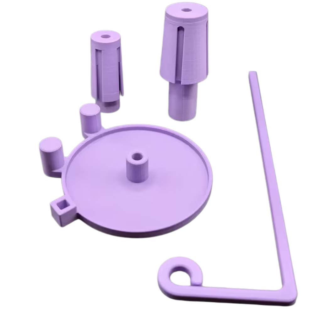 3D-printen Verticale grote spoelhouder PLA-kunststof Compatibele naaimachines Draadinvoerder Gespecialiseerd accessoire: Donker Kaki