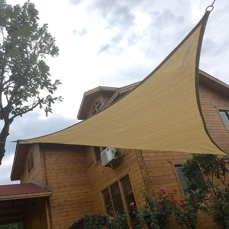 UV Camp Shade Sail Portable Practical Shade Canopy Gazebo Awning Camping Cloth Moisture Proof Durable Travel Outdoors