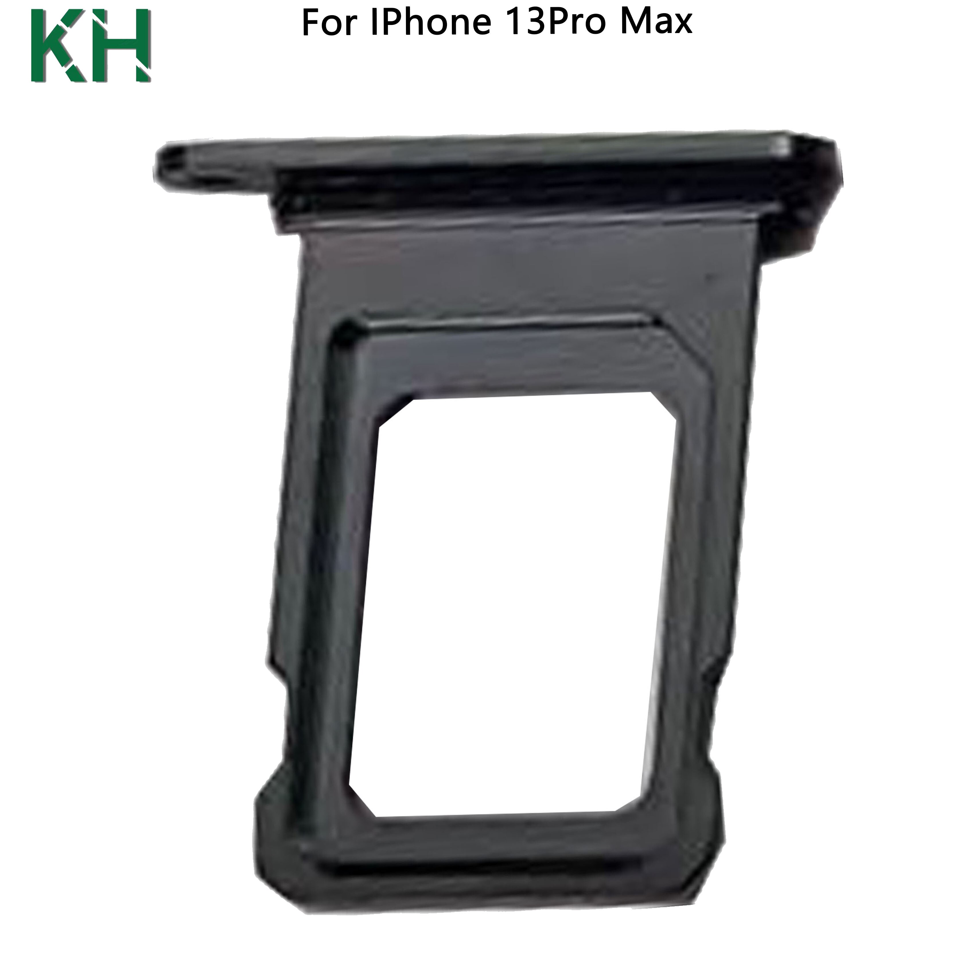 Bandeja Sim para IPhone 13 Pro Max, adaptador de ranura para tarjeta Sim, piezas de repuesto