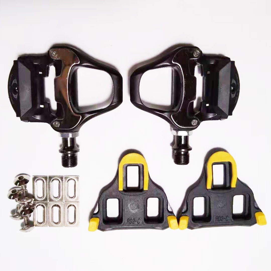 SYUN-LP RD2 Road Bike Self-lock SPD Pedals CR-mo Axis and Bike Auto-lock Plate Float Pedal Cleats