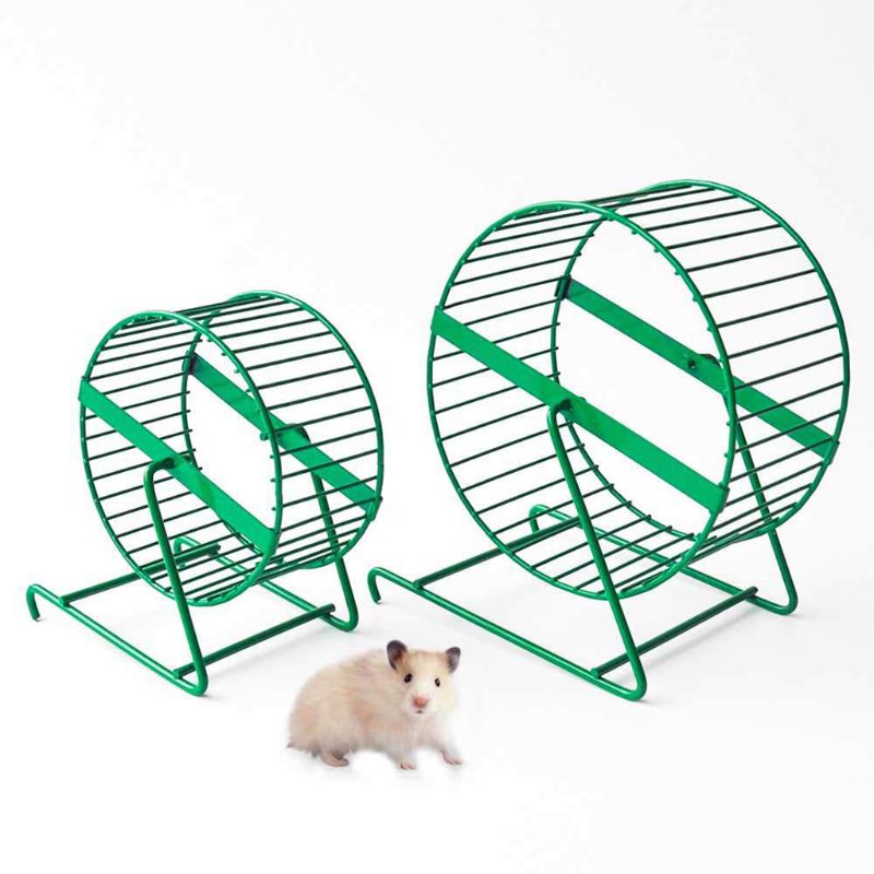 Pet Products Wire Mesh Hamster Wheel Toy for Small Animals