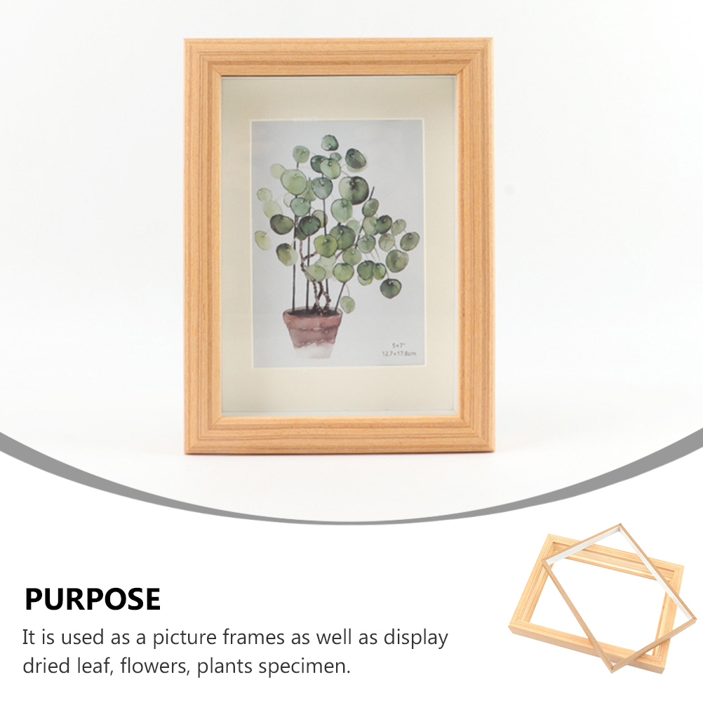1Pc Useful Photo Frame Artwork Display Frame Pressed Flower Display Frame