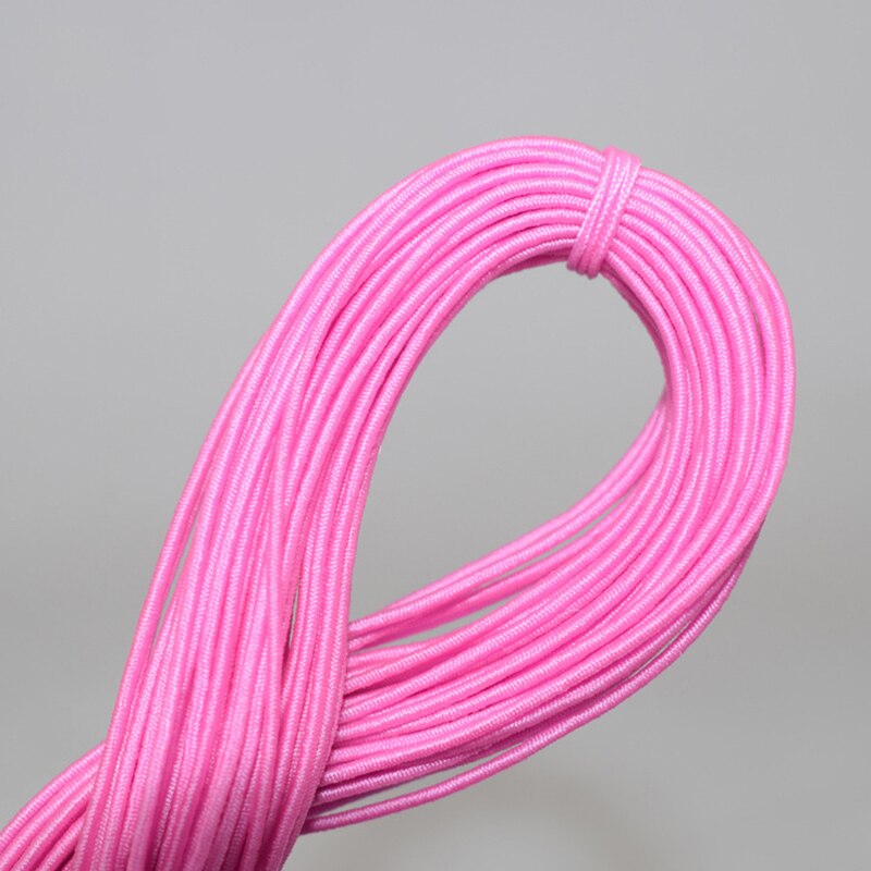 25 meter/parti elastisk stræksnor gummitov nylon gør-det-selv armbånd perler strenge hårstrimler tilbehør