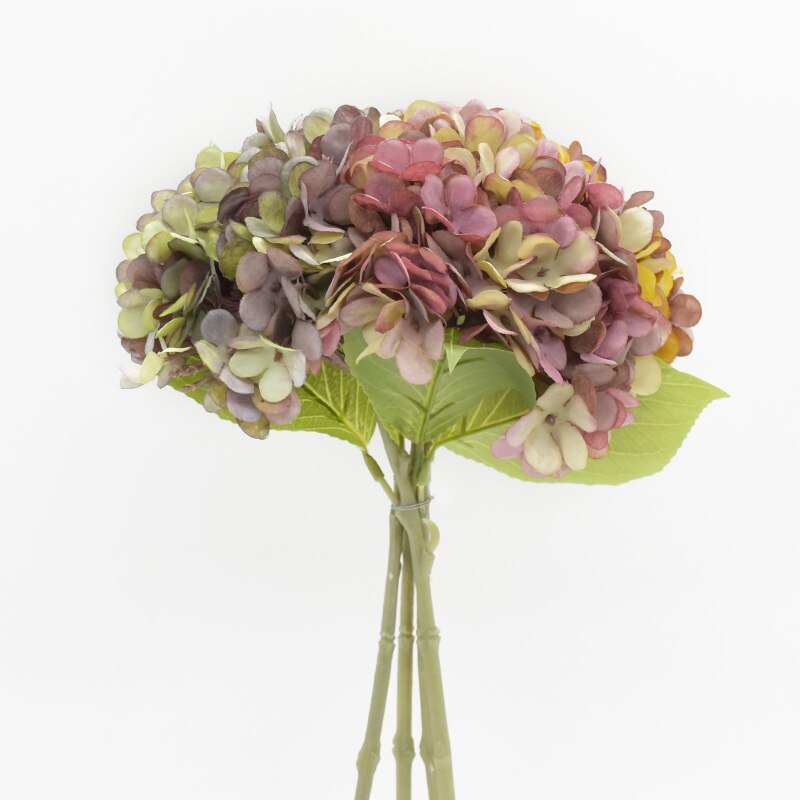 34cm Artificial Hydrangea for Home decoration accessories Diy Photo props Wine cabinet display Dining table Crafts Wedding decor