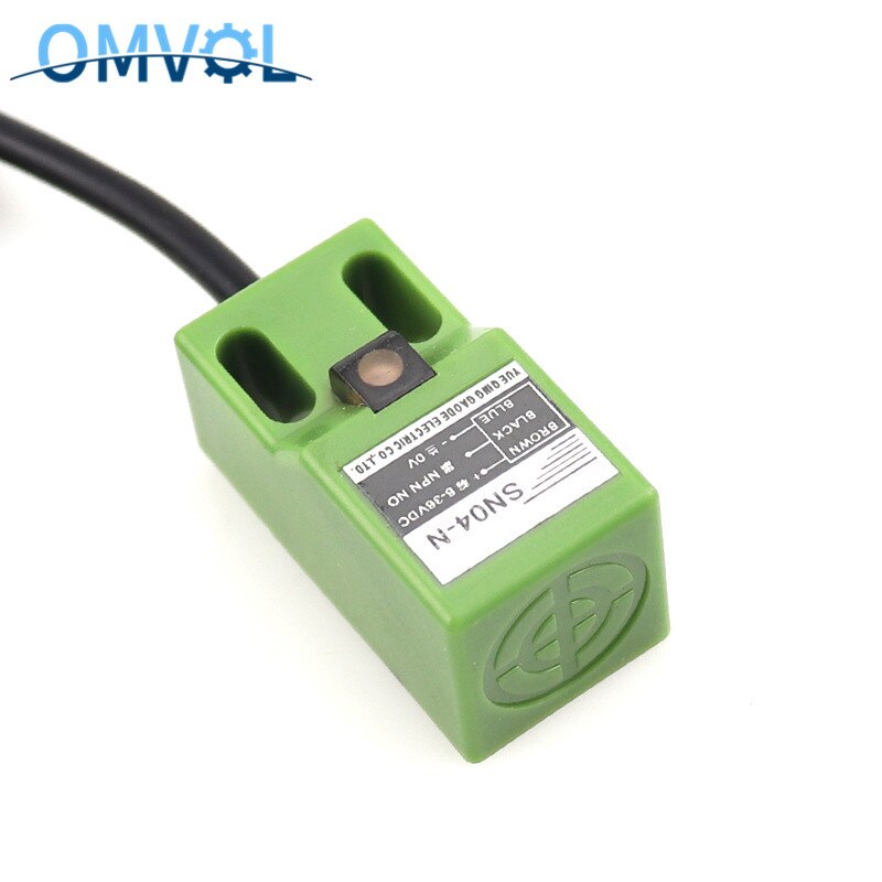 1pc usine gaode  sn04- n  sn04n 4mm capteur d'approche npn ,3 fils ,no 6-30v interrupteur de proximité inductif cc