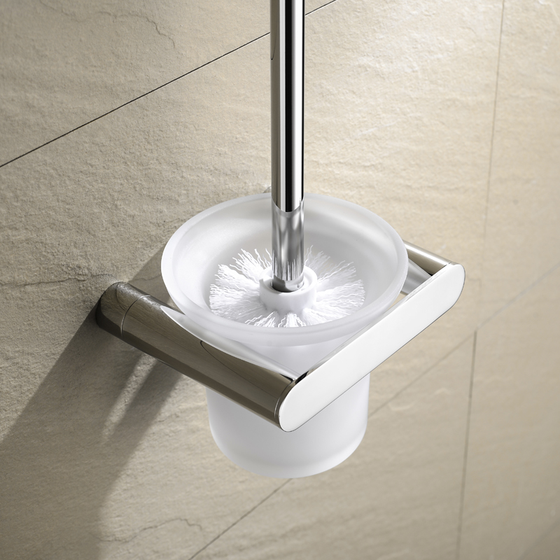 Towel Bar for Bathroom Kitchen Hand Towel Holder Dish Cloths Hanger SUS304 Stainless Steel RUSTPROOF Wall Mount Brushed Steel: Toilet Brush Holder