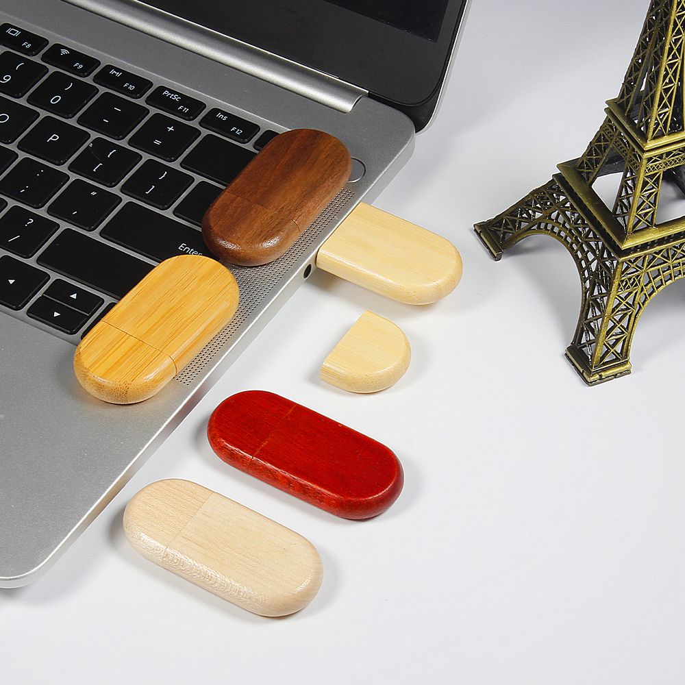 Unidad flash USB de madera 128GB creativos Pen Drive 64GB Memory Stick de alta velocidad 16GB Capacidad real Pendrive 8GB 4GB