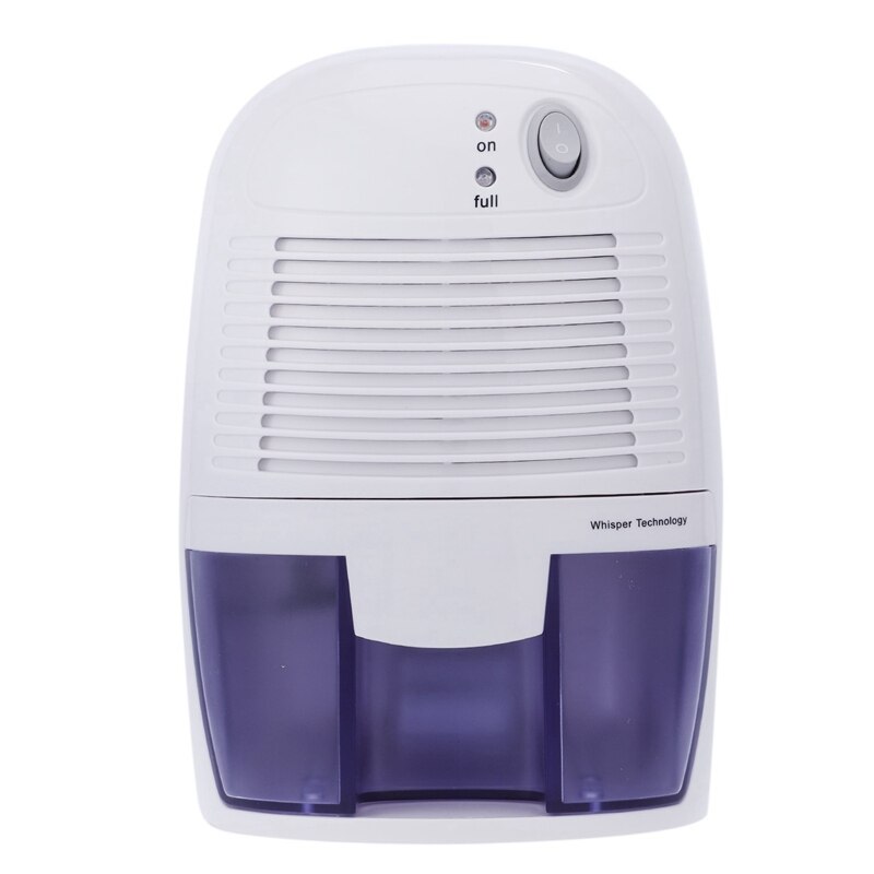 Uk Plug ,Mini Dehumidifier Air Dryer Moisture Absorber Electric Cooling Dryer With 500Ml Water Tank For Home Bedroom Kitchen