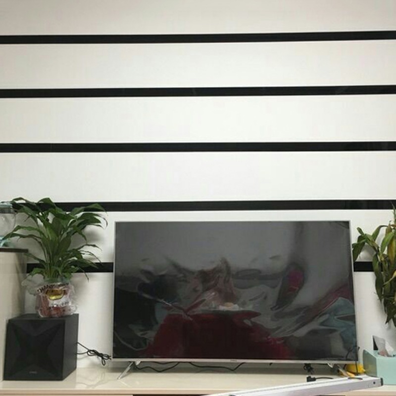 10Pcs/Set Striped Adhesive Removable Acrylic Mirror Sheets Wall Mirror Stickers Self Decals For Home Art Room Bedroom