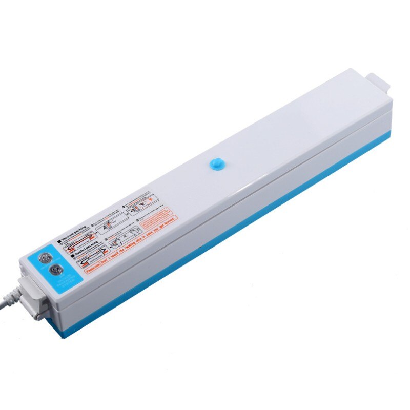 External vacuum packaging machine sealing machine small food preservation automatic plastic sealing machine heat sealing device: Pump blue US gauge 2