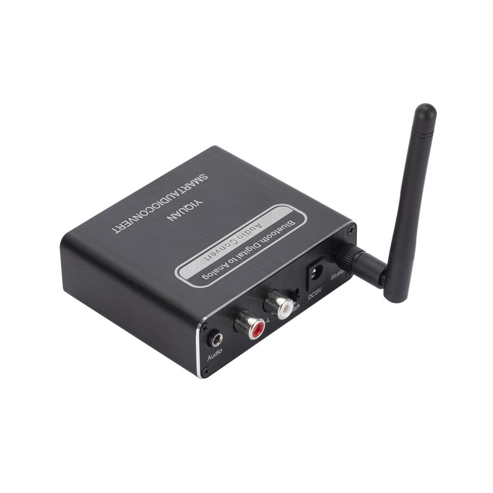 Dac Converter Bt 5.0 Digitaal Naar Analoog Converter Optisch Coaxiaal Naar Analoog Audio Adapter Met Afstandsbediening