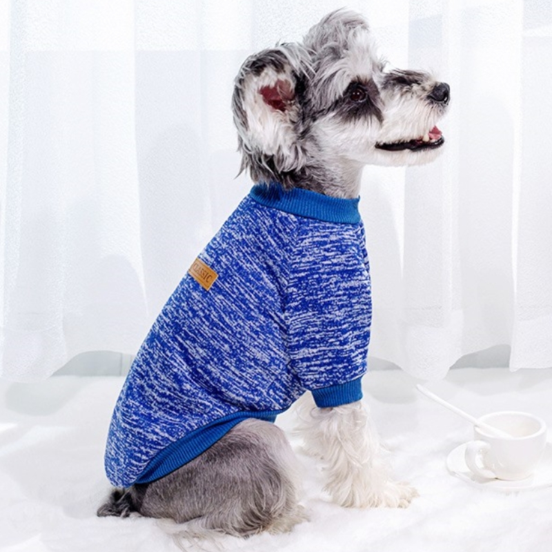Dog Hoodies Autumn Dog Pullovers Cute Puppy Hoodies Warm Cat Sweatshirt Pet Outfits Chihuahua French Bulldog Dog Clothes: XL / black