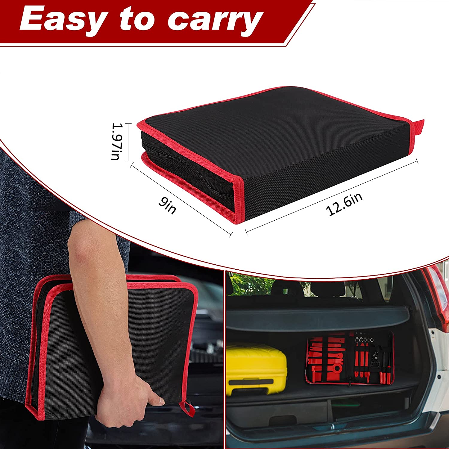 Auto-interieur demontage gereedschap Trim Removal Tools Kit Auto Removal Tool Kit Deurpaneel Radio Stereo Audio Dash Terminal verwijderen