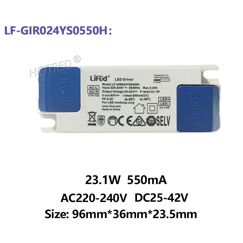 LiFud LED pilote GIRxxxYM YS 8W 30W 40W 50W 60W sans scintillement LED transformateur 350mA 600mA 900mA 1000mA 1200mA 1300mA 1400mA 1500mA: Turquoise