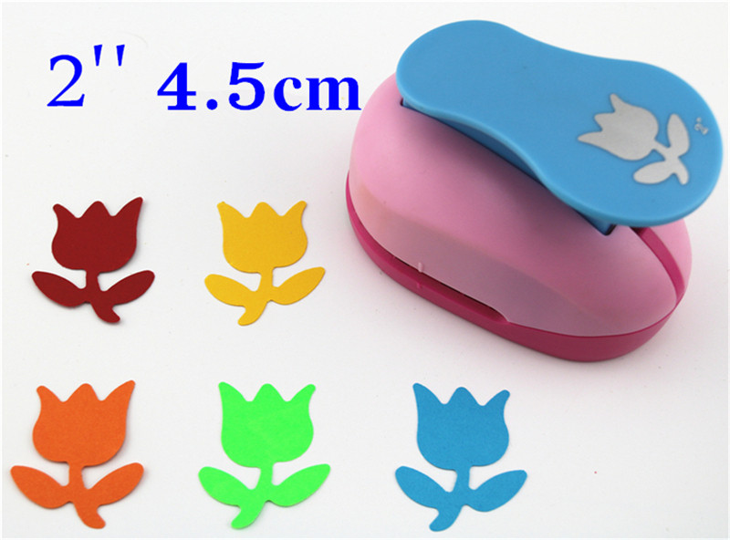 large 2'' 4.8cm oval paper puncher scrapbooking punches craft perfurador diy puncher paper circle cutter3178B: Black