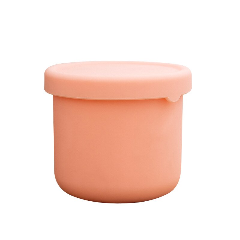 Multifunctional Silicone Lunch Box With Lid Fruit And Vegetable Fresh Keeping Box Graduated Cup Lunch Box For Office Workers: 04