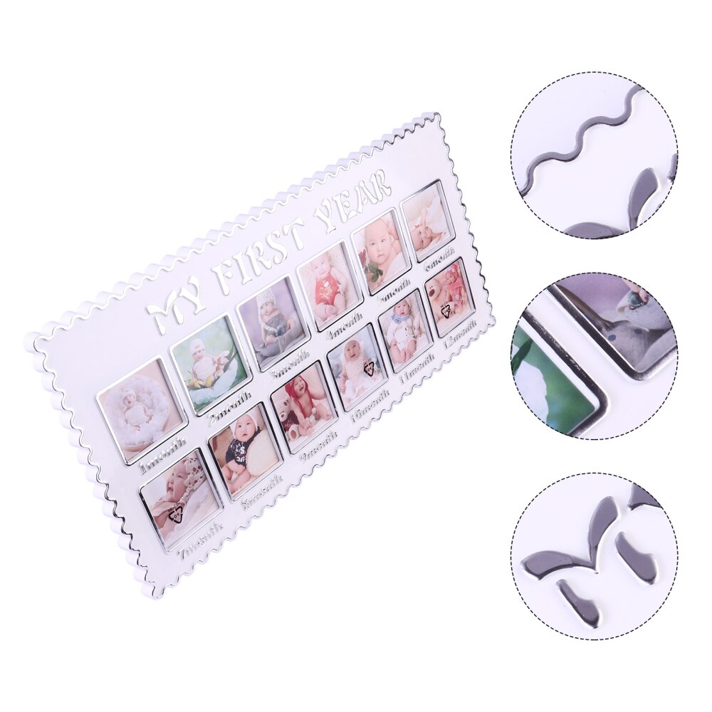 Picture Frame My First Year Photo Frame Photo Moments Keepsake Photo Frame