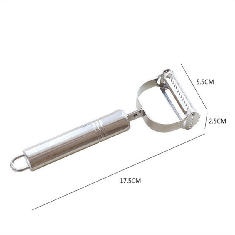 1PCS Multifunctional Stainless Steel Cheese Lemon Fruit Peeler Shredder Mini Spice Grater Fruit Vegetable Tool Kitchen Gadgets: light green