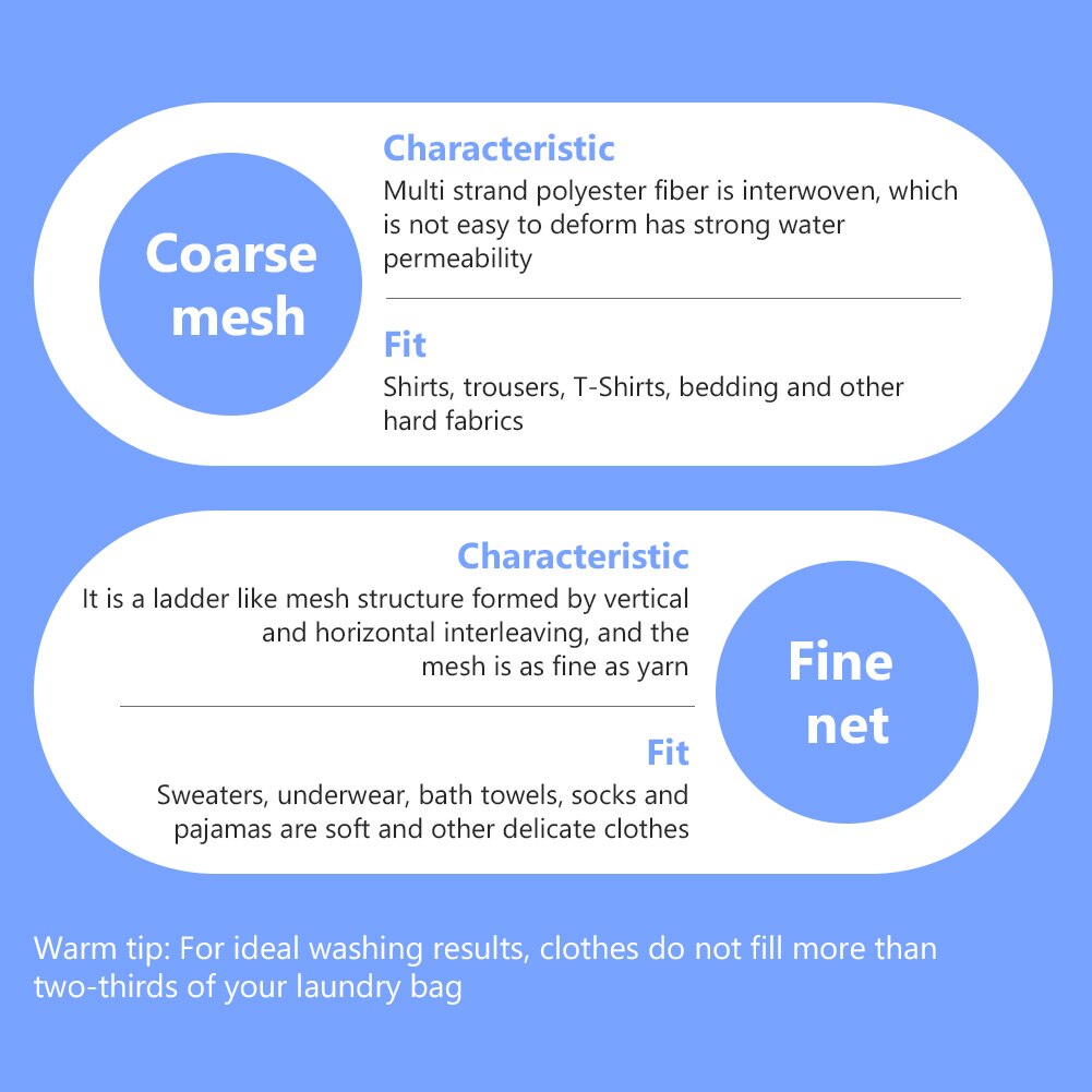 4 Size Washing Machine Laundry Bag Mesh Underwear Drawstring Bra Socks Wash Foldable Dirty Capacity Clothes Storage Household