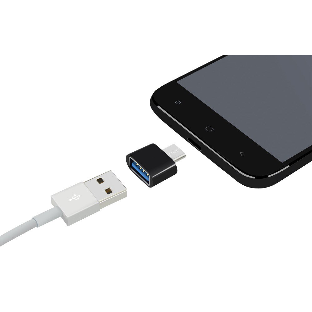Typ c till usb-adapter otg-omvandlare för xiaomi samsung huawei android mobiltelefoner mini typ-c usb-c till usb 2.0 datakontakter