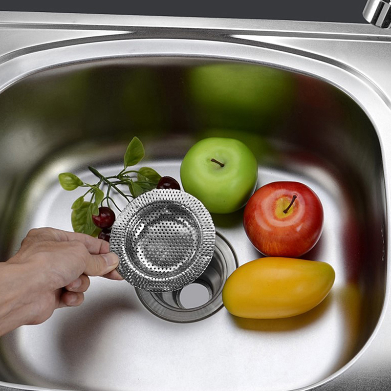 Küche Wasser Waschbecken Filter Waschbecken Gittergewebe Sieb Küche Werkzeug Edelstahl Badezimmer Boden Ablauf Abdeckung Dusche Haar Catche Stopper